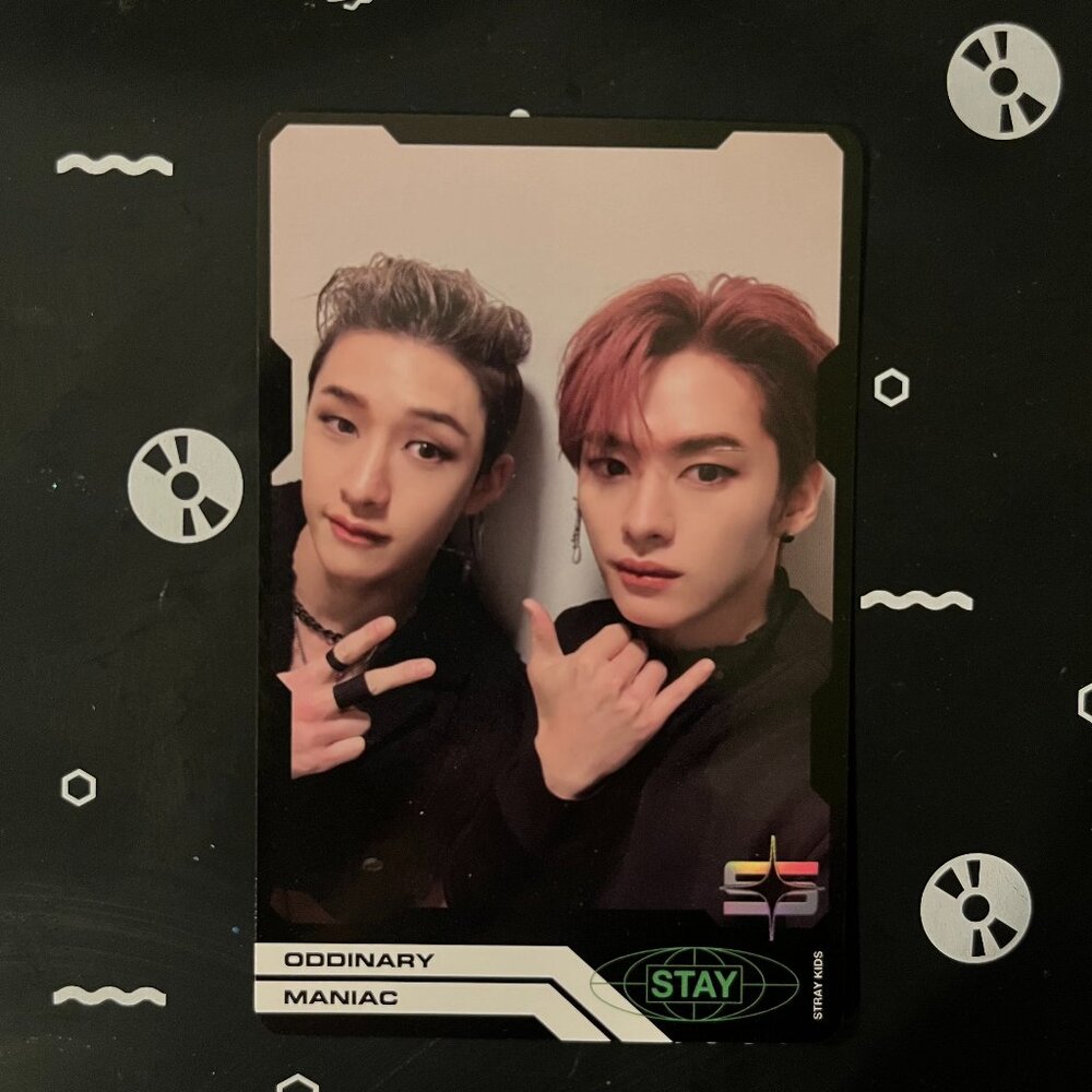 Stray Kids BANG CHAN/LEE KNOW Oddinary Photocard
